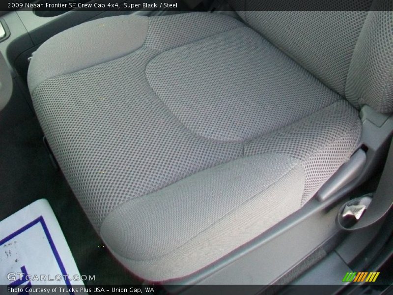 Super Black / Steel 2009 Nissan Frontier SE Crew Cab 4x4