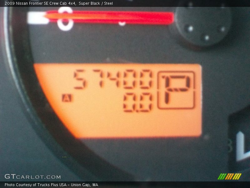 Super Black / Steel 2009 Nissan Frontier SE Crew Cab 4x4