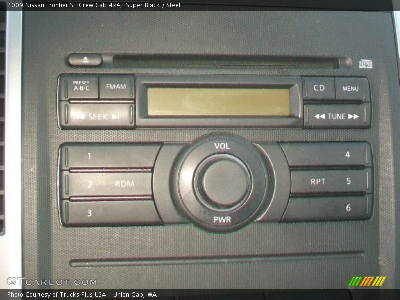 Super Black / Steel 2009 Nissan Frontier SE Crew Cab 4x4