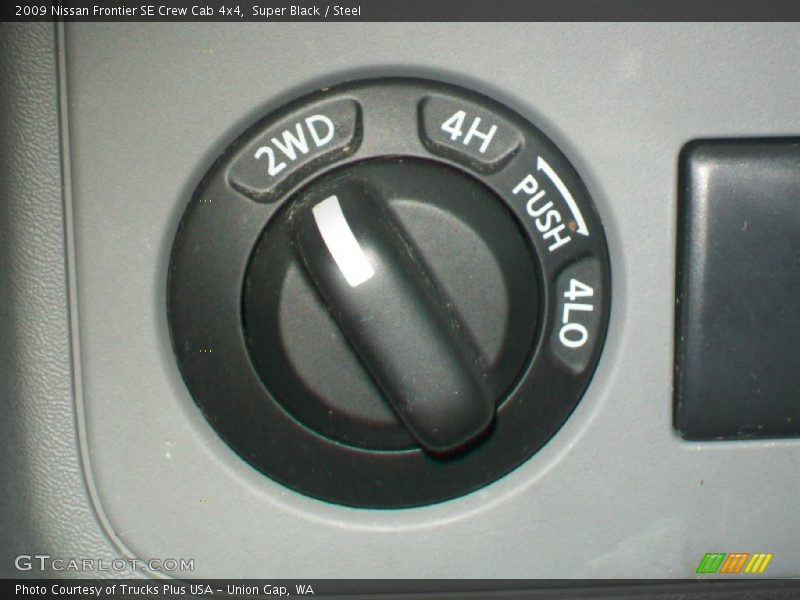Super Black / Steel 2009 Nissan Frontier SE Crew Cab 4x4