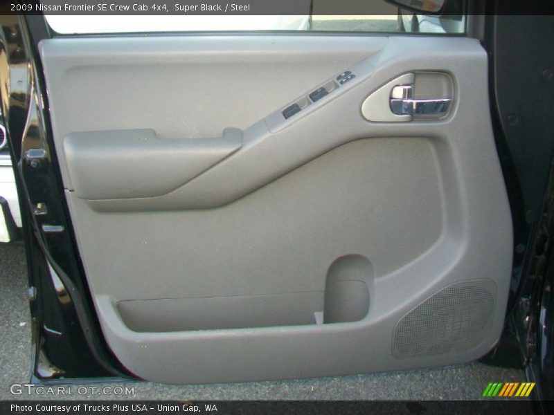 Super Black / Steel 2009 Nissan Frontier SE Crew Cab 4x4