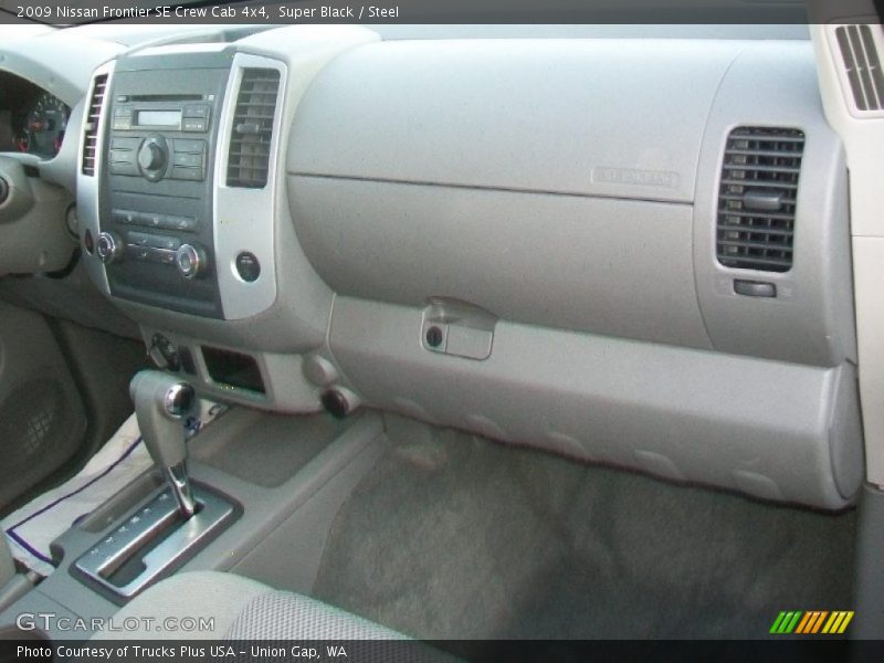 Super Black / Steel 2009 Nissan Frontier SE Crew Cab 4x4