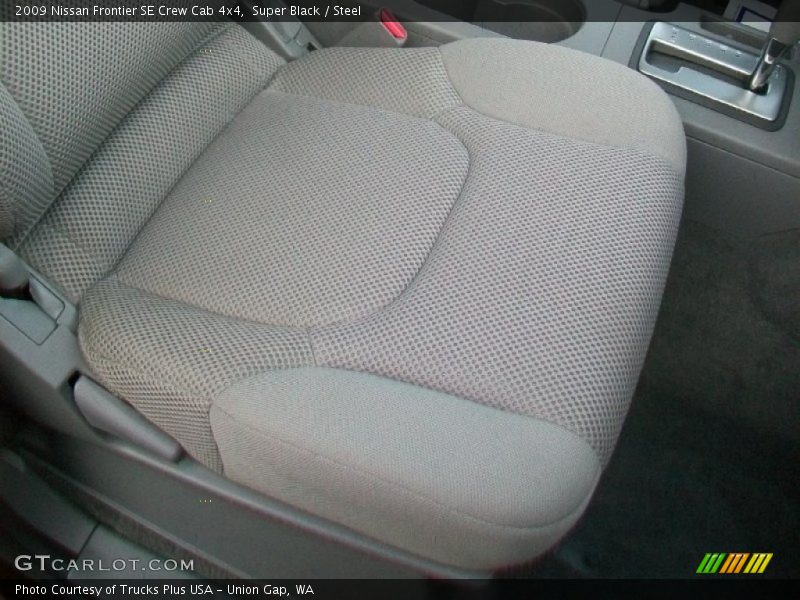 Super Black / Steel 2009 Nissan Frontier SE Crew Cab 4x4
