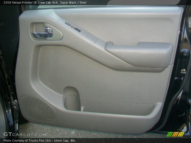 Super Black / Steel 2009 Nissan Frontier SE Crew Cab 4x4