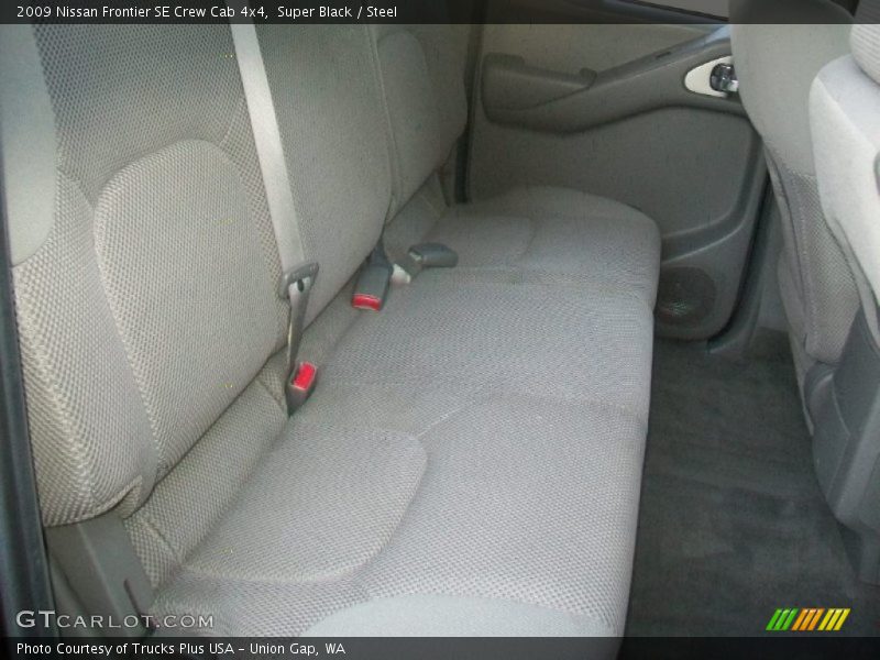 Super Black / Steel 2009 Nissan Frontier SE Crew Cab 4x4