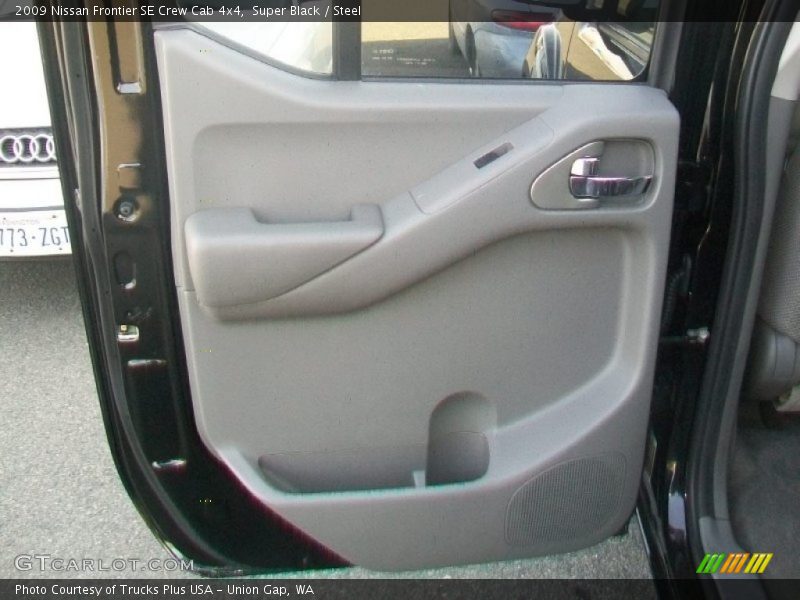 Super Black / Steel 2009 Nissan Frontier SE Crew Cab 4x4