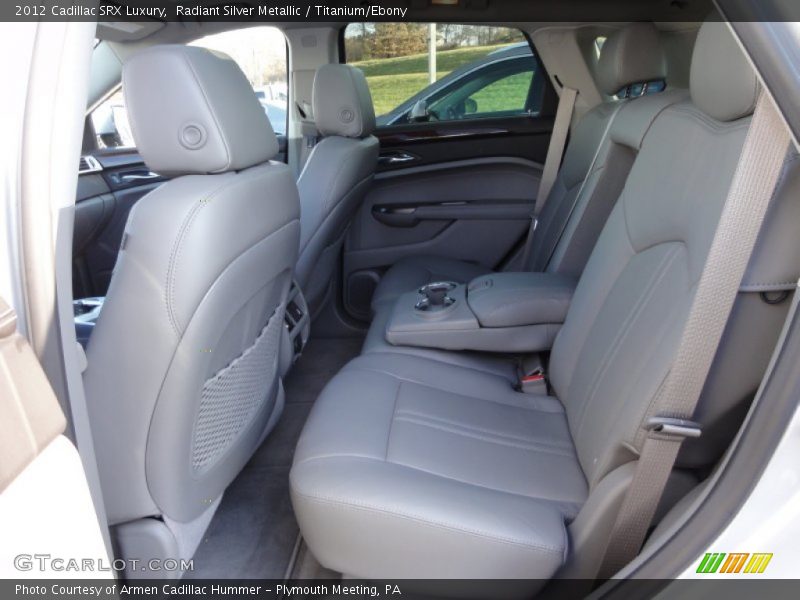 Radiant Silver Metallic / Titanium/Ebony 2012 Cadillac SRX Luxury