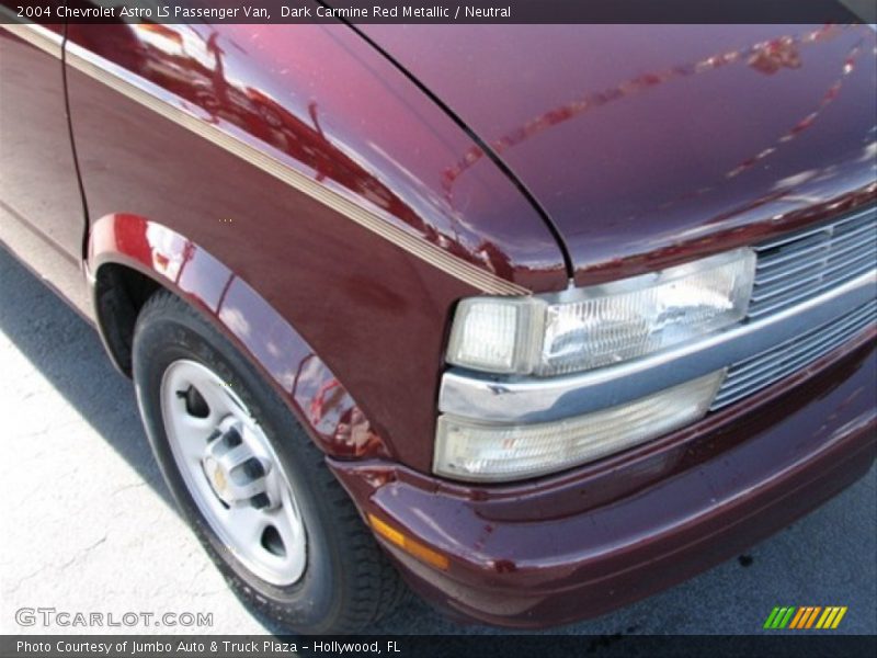 Dark Carmine Red Metallic / Neutral 2004 Chevrolet Astro LS Passenger Van