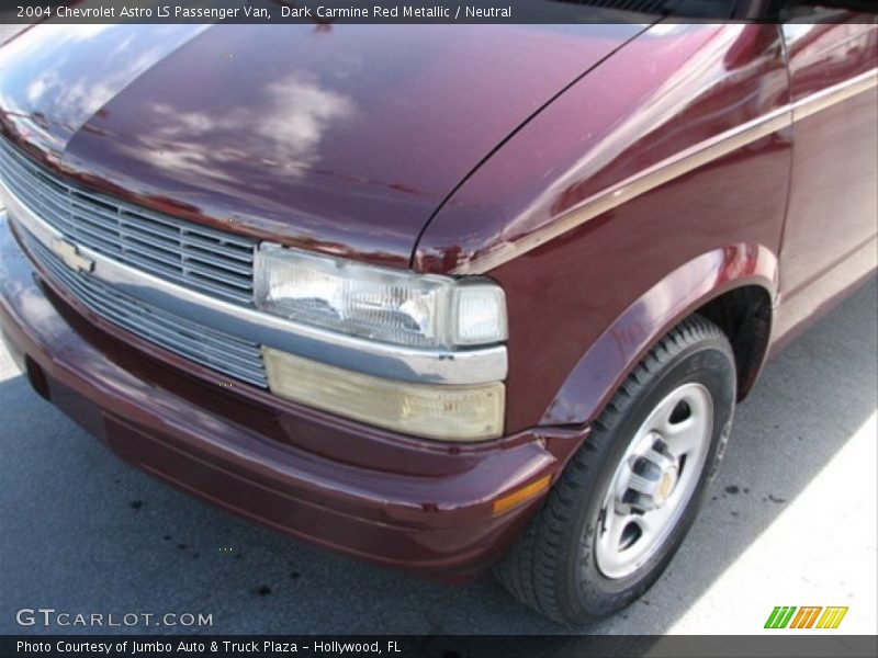 Dark Carmine Red Metallic / Neutral 2004 Chevrolet Astro LS Passenger Van