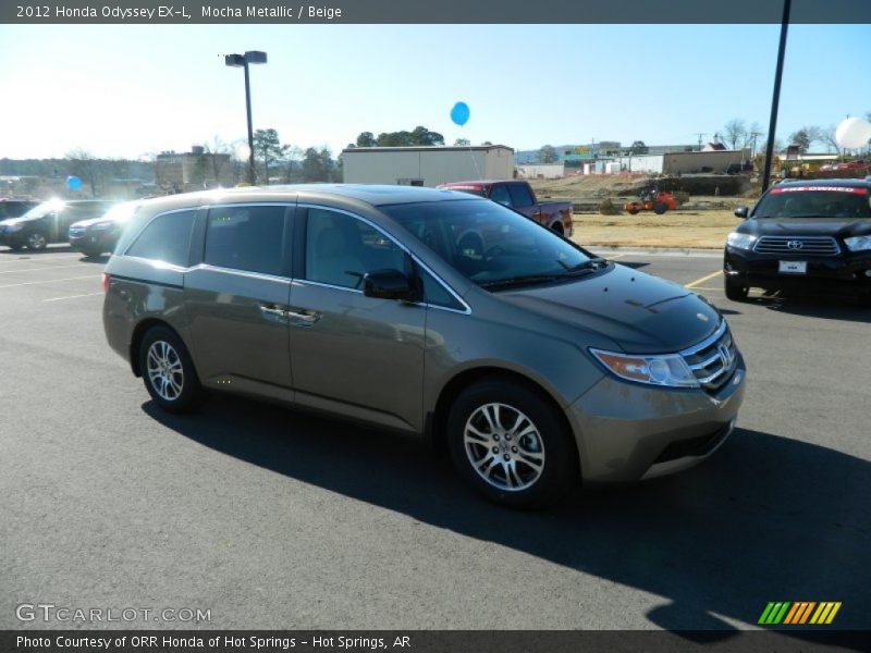 Mocha Metallic / Beige 2012 Honda Odyssey EX-L