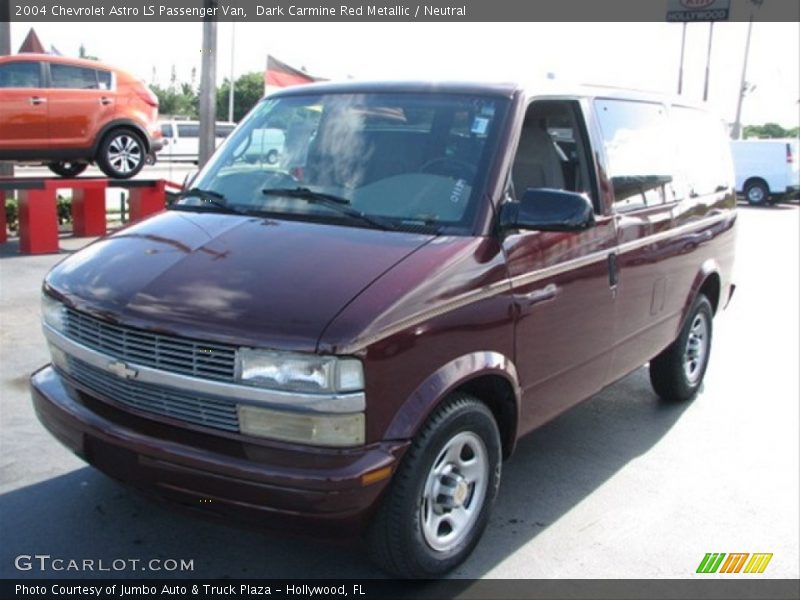 Dark Carmine Red Metallic / Neutral 2004 Chevrolet Astro LS Passenger Van
