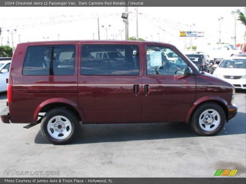 Dark Carmine Red Metallic / Neutral 2004 Chevrolet Astro LS Passenger Van