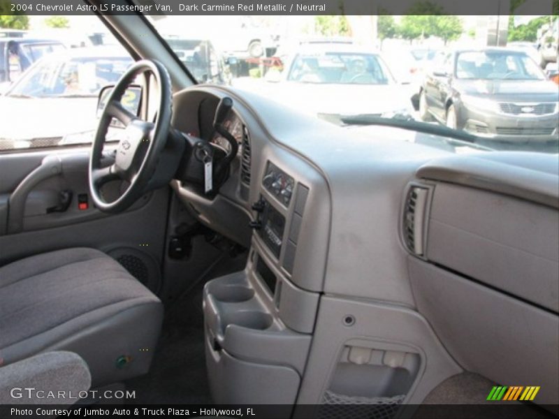 Dark Carmine Red Metallic / Neutral 2004 Chevrolet Astro LS Passenger Van