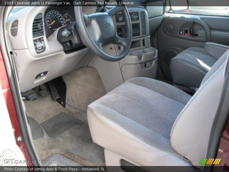 Dark Carmine Red Metallic / Neutral 2004 Chevrolet Astro LS Passenger Van