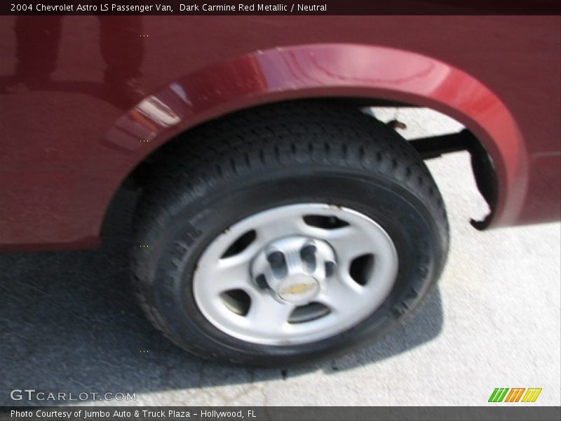 Dark Carmine Red Metallic / Neutral 2004 Chevrolet Astro LS Passenger Van
