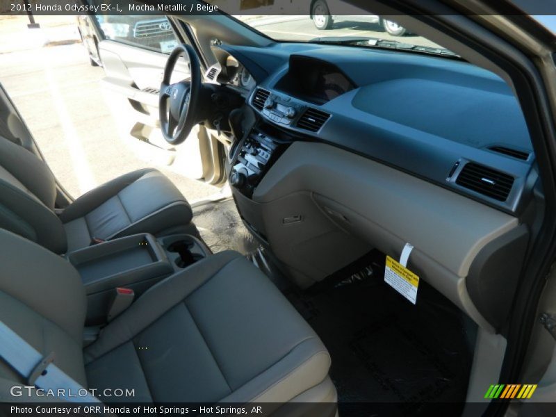 Mocha Metallic / Beige 2012 Honda Odyssey EX-L
