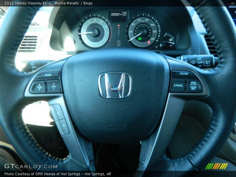 Mocha Metallic / Beige 2012 Honda Odyssey EX-L