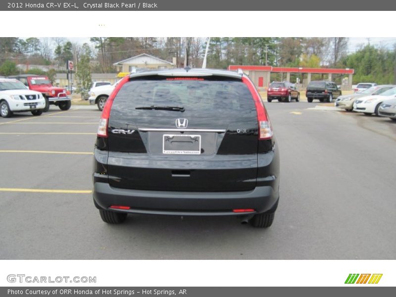 Crystal Black Pearl / Black 2012 Honda CR-V EX-L