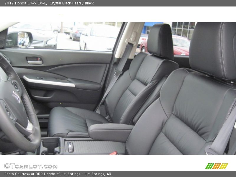 Crystal Black Pearl / Black 2012 Honda CR-V EX-L