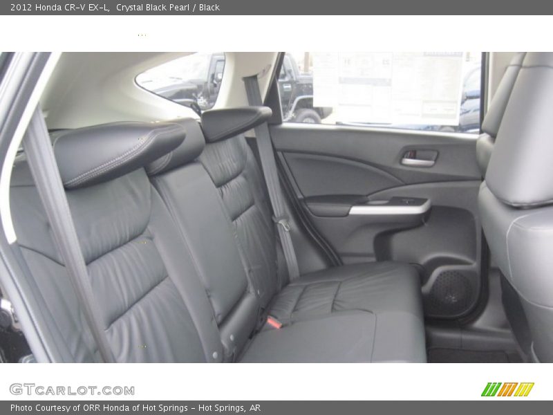 Crystal Black Pearl / Black 2012 Honda CR-V EX-L