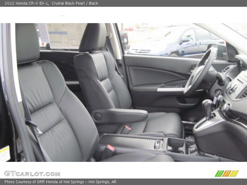 Crystal Black Pearl / Black 2012 Honda CR-V EX-L