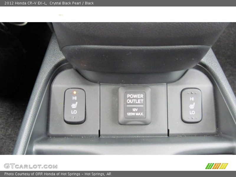Crystal Black Pearl / Black 2012 Honda CR-V EX-L