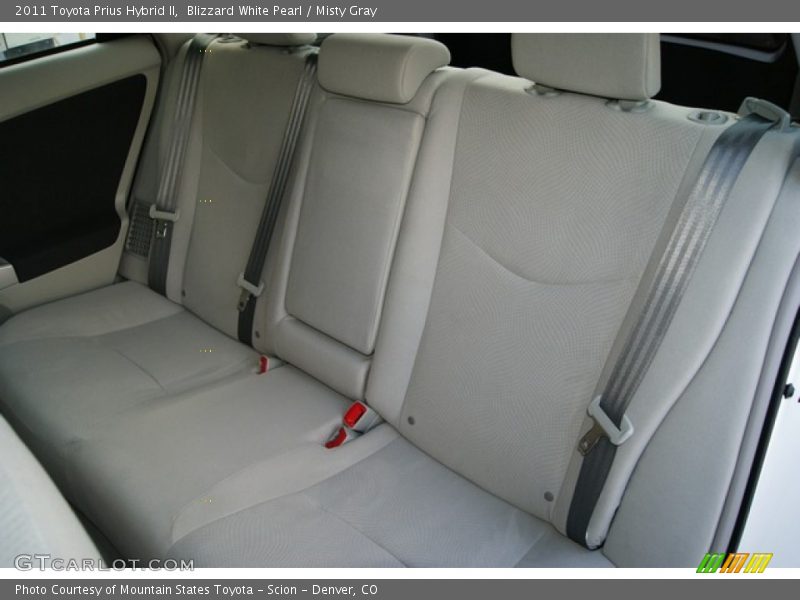 Blizzard White Pearl / Misty Gray 2011 Toyota Prius Hybrid II