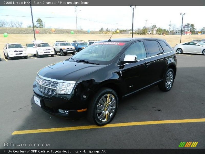 Black Clearcoat / Medium Light Stone 2008 Lincoln MKX