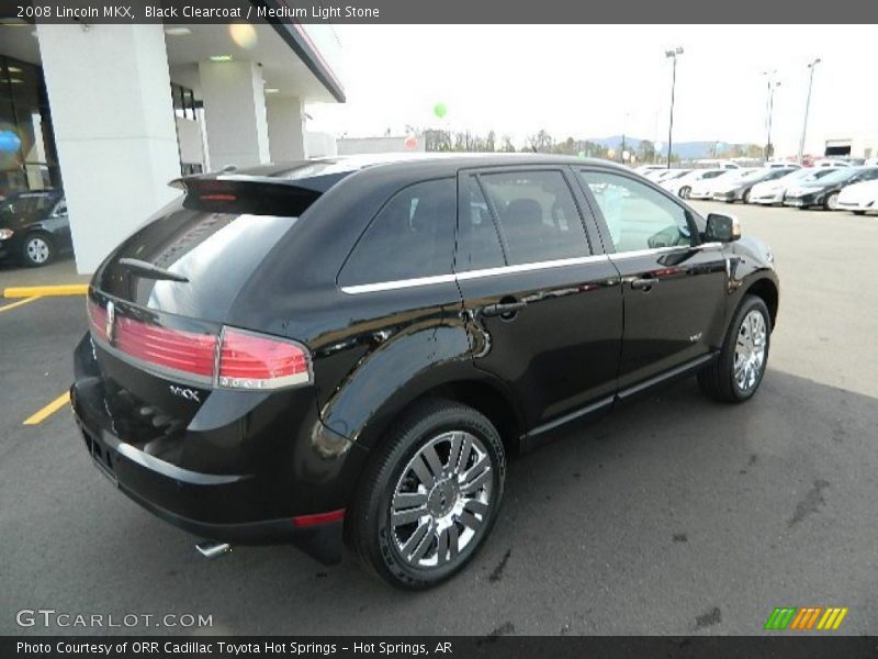 Black Clearcoat / Medium Light Stone 2008 Lincoln MKX