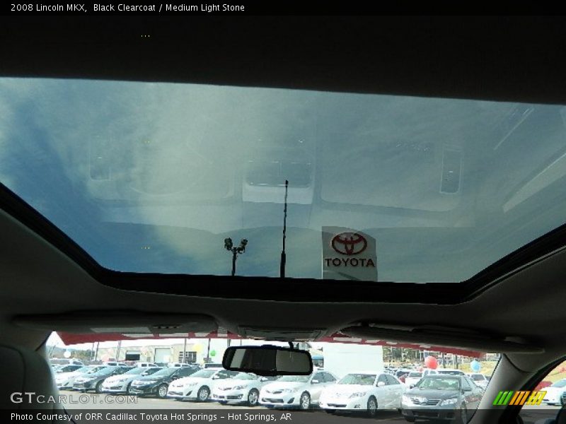 Black Clearcoat / Medium Light Stone 2008 Lincoln MKX