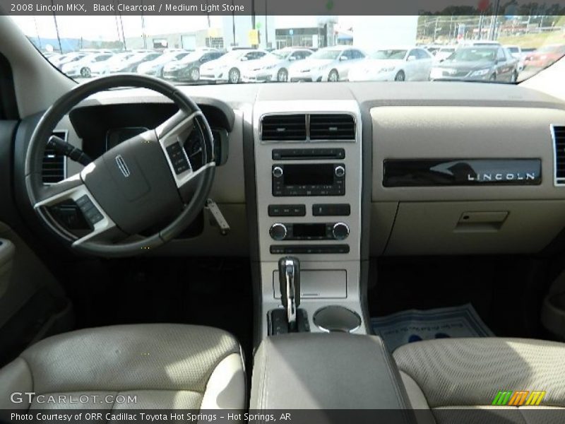 Black Clearcoat / Medium Light Stone 2008 Lincoln MKX
