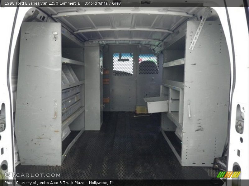 Oxford White / Grey 1998 Ford E Series Van E250 Commercial