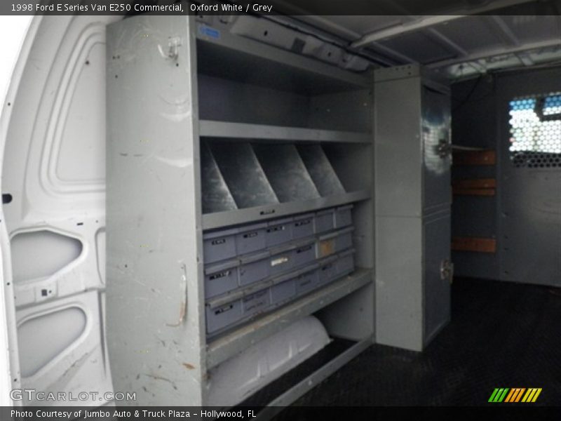 Oxford White / Grey 1998 Ford E Series Van E250 Commercial
