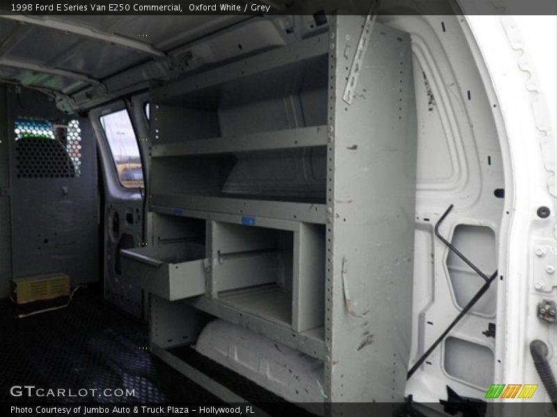 Oxford White / Grey 1998 Ford E Series Van E250 Commercial