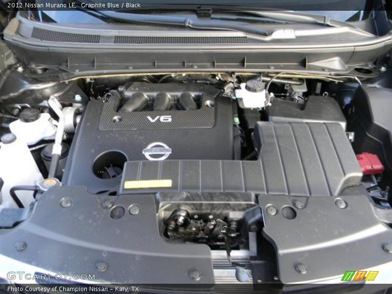 Graphite Blue / Black 2012 Nissan Murano LE