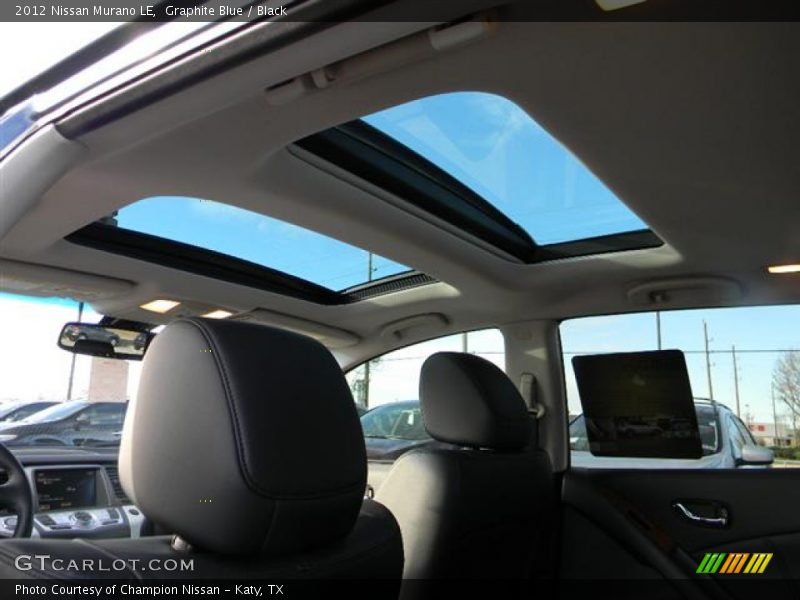 Graphite Blue / Black 2012 Nissan Murano LE