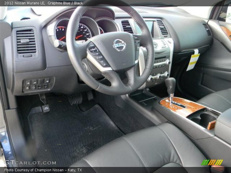 Graphite Blue / Black 2012 Nissan Murano LE
