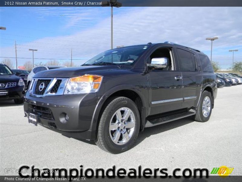 Smoke Gray / Charcoal 2012 Nissan Armada Platinum
