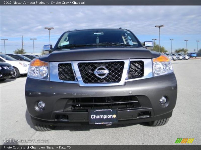 Smoke Gray / Charcoal 2012 Nissan Armada Platinum