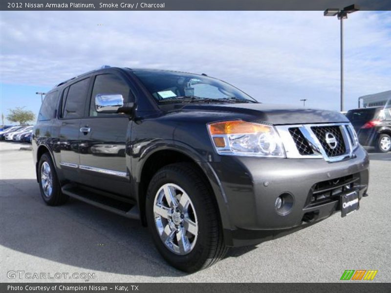 Smoke Gray / Charcoal 2012 Nissan Armada Platinum