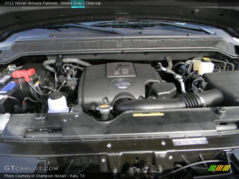 Smoke Gray / Charcoal 2012 Nissan Armada Platinum