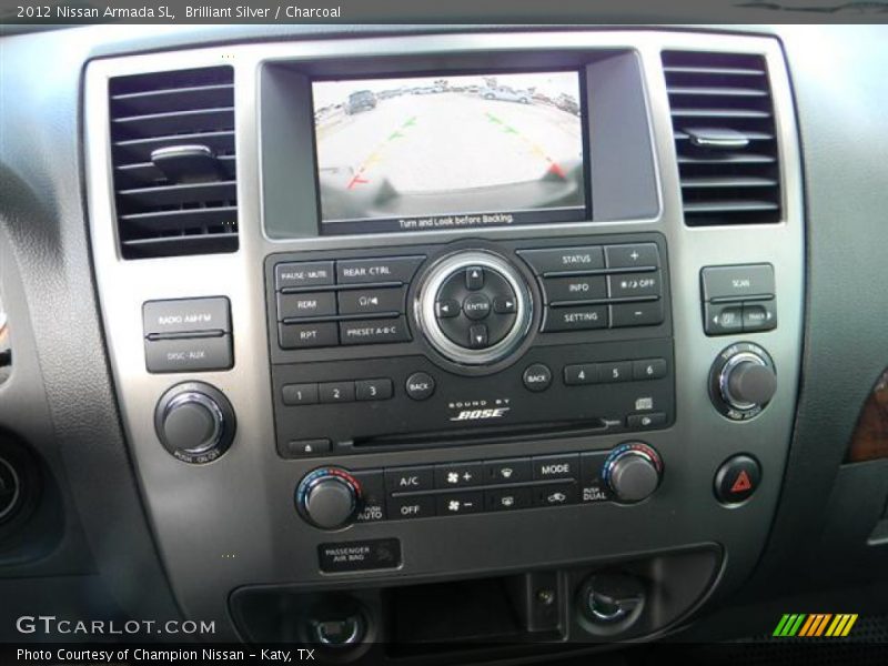 Controls of 2012 Armada SL
