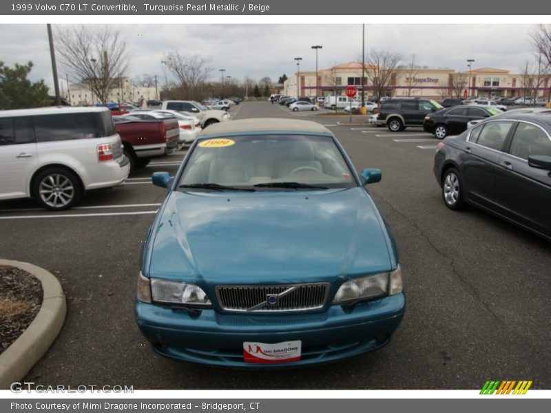 Turquoise Pearl Metallic / Beige 1999 Volvo C70 LT Convertible