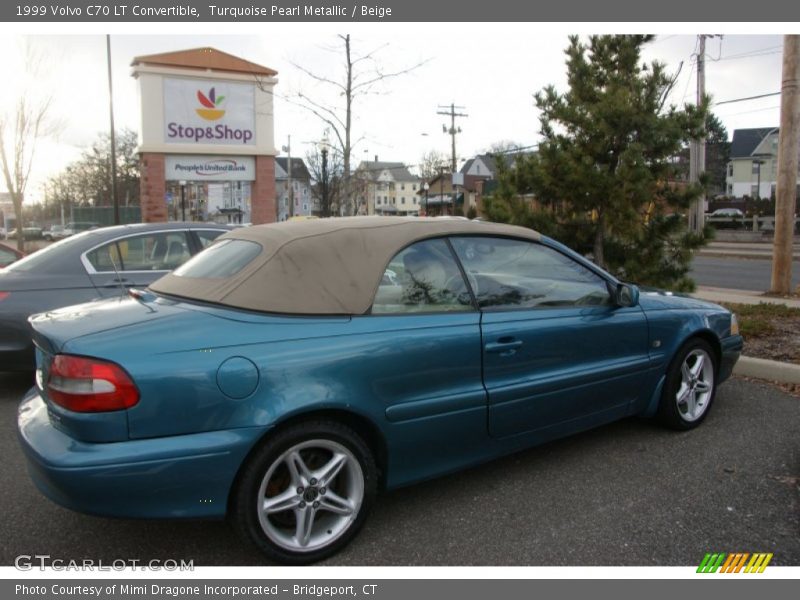 Turquoise Pearl Metallic / Beige 1999 Volvo C70 LT Convertible