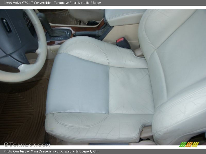 Turquoise Pearl Metallic / Beige 1999 Volvo C70 LT Convertible