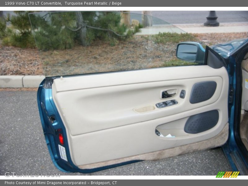 Turquoise Pearl Metallic / Beige 1999 Volvo C70 LT Convertible