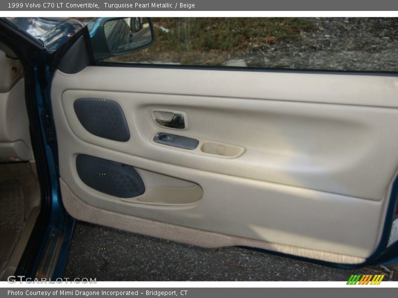 Turquoise Pearl Metallic / Beige 1999 Volvo C70 LT Convertible