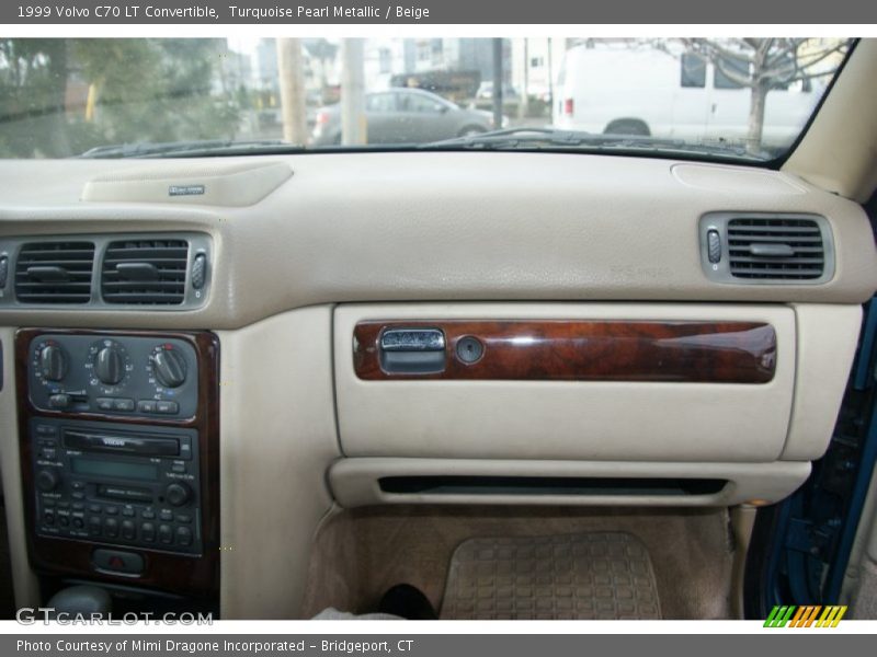 Turquoise Pearl Metallic / Beige 1999 Volvo C70 LT Convertible