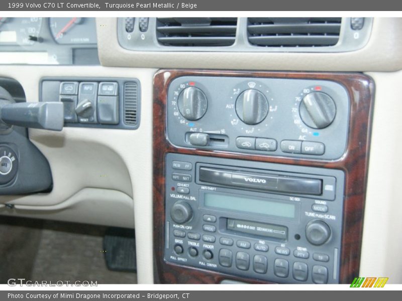 Turquoise Pearl Metallic / Beige 1999 Volvo C70 LT Convertible