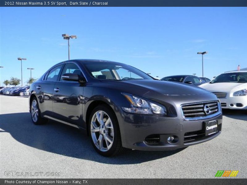 Dark Slate / Charcoal 2012 Nissan Maxima 3.5 SV Sport